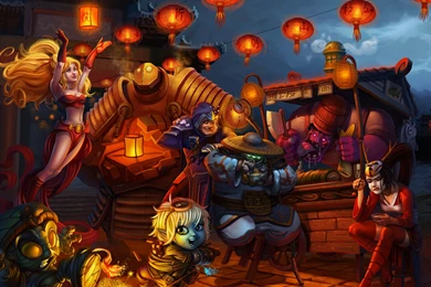 2560x1600 League Of Legends, Janna, Talon, Tristana, Dr. Mundo ...