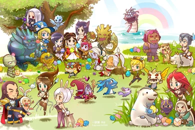 Video Games, League Of Legends, Rammus, Tristana, Amumu, Anivia ...