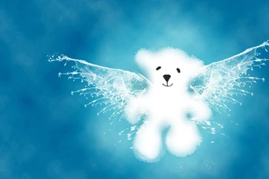 Desktop Wallpapers · Gallery · Humor · Plush Angel