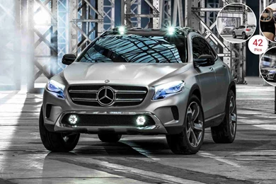 2013 Mercedes Benz GLA Concept   Front