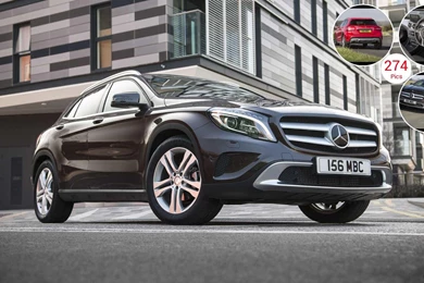 2015 Mercedes Benz GLA 200 CDI (UK Version)   Front