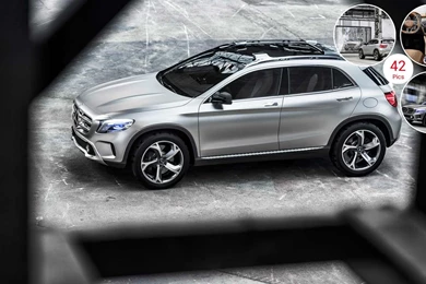 2013 Mercedes Benz GLA Concept   Top