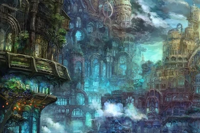 Beautiful Fantasy Landscape iPhone 6s Wallpapers HD