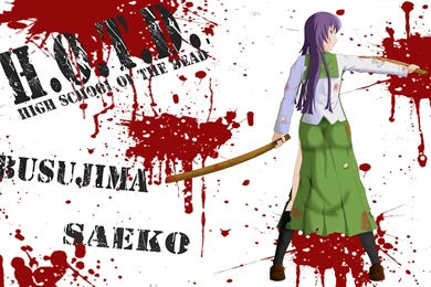 Saeko Busujima Wallpapers   Wallpapers Zone