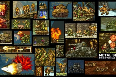 METAL SLUG Metaru Suraggu Platform Action Shooter Tps Tower ...