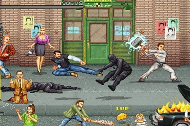 Always Sunny Pixelart Crossover iPad 3,4 & Air Wallpapers