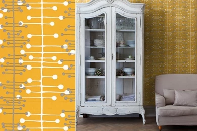 Retro Muscat Yellow Wallpapers