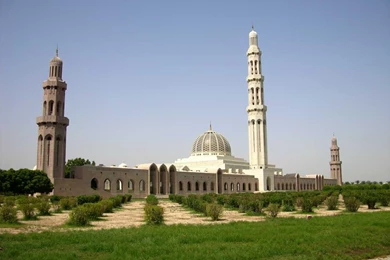 Islamic World: Grand Mosque Muscat Wallpapers