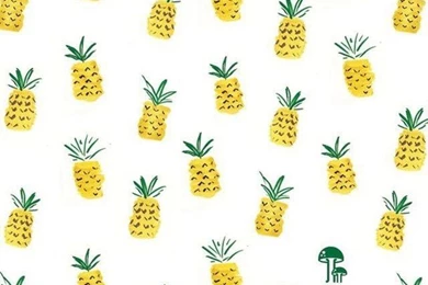 Backgrounds, Cute, Patterns, Pineapples, Pretty   Image
