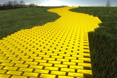 Wizard Of Oz Clipart Yellow Brick Road
