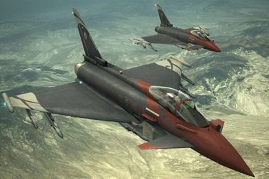 Aircraft Games Military Ace Combat Eurofighter Typhoon Planes ...