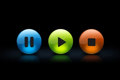 Gloss Play Buttons   Wallpapers By Smoinuddin1110 On DeviantArt