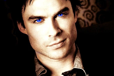 IAN SOMERHALDER AS DAMON WALLPAPER   (