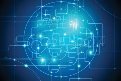 Abstract Backgrounds Global Internet Connections Concept