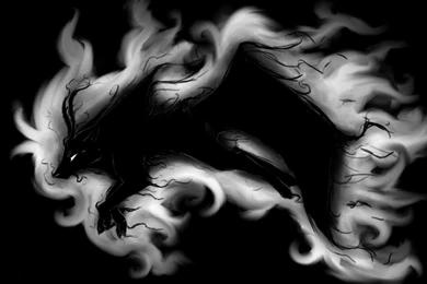 Royal Black Flames Wallpaper: SPDPAINT By AlmightyAyama On DeviantArt