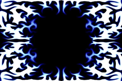 Blue Flames Black Backgrounds