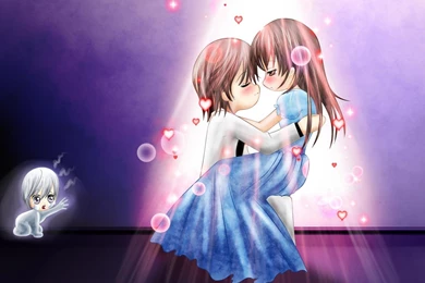 Wallpapers Children Kids Boys Girls Loving Right Lover Heart ...