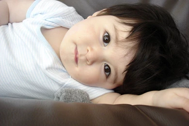 Baby Girl Look Window Wallpapers Kids