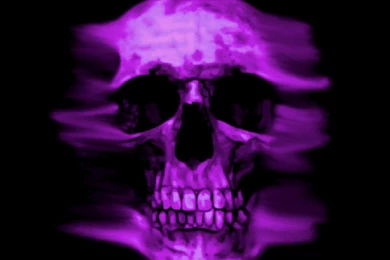 Purple Skull   (