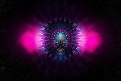 Psychedelic Skull, Dark, 1920x1200 HD Wallpapers And FREE Stock Photo