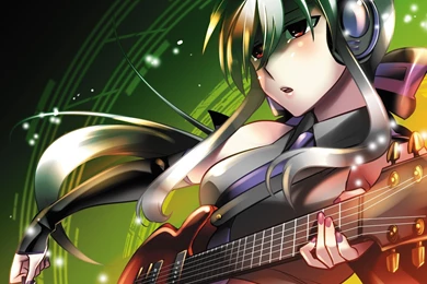 Vocaloid Guitars Yowane Haku Vocaloid Fanmade Wallpapers ...