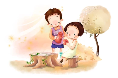 Wallpaper, Valentine, Cartoon, Cute, Holiday, Valentines (