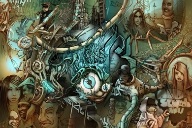 Best Graffiti World: Cool Graffiti Cartoon Wallpapers For Desktop