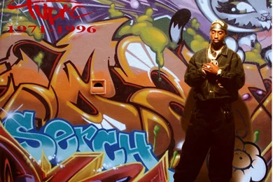 Cartoon Graffiti Wall