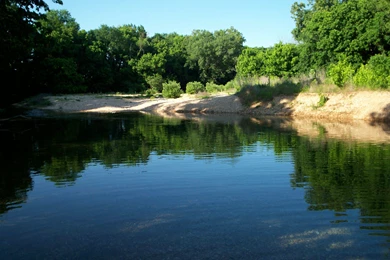 Download Nature Wallpapers Wallpaper, 'Blue Lake'.