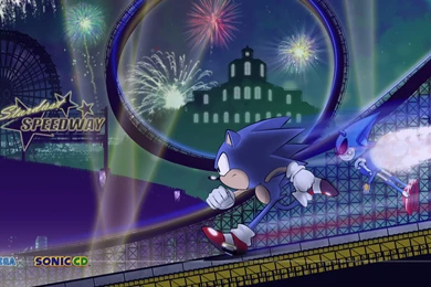 Fresh From EU: Sonic CD PS3 Theme, Wallpapers   Sonic Retro