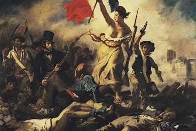 Wallpapers Eugene Delacroix Liberty Leading The People   1600 X ...