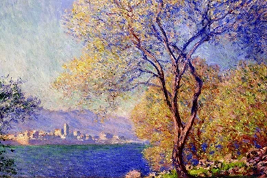 Wallpapers Claude Monet Antibes Seen From The Salis Gardens   1920 ...