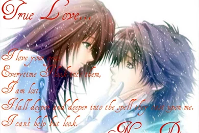 Cute Love Anime 1 Backgrounds   Hdlovewall.com