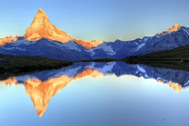 Majestic Mountain Scenery Desktop Wallpapers 11   1366x768 ...