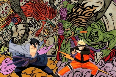 Uchiha Sasuke Naruto: Shippuden Artbook Manga Uzumaki Naruto ...
