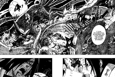 Naruto Shippuden Kyuubi Manga Hashirama Senju Uchiha Madara