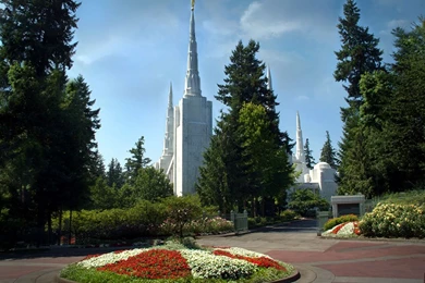 Portland Oregon LDS (Mormon) Temple Photographs Page