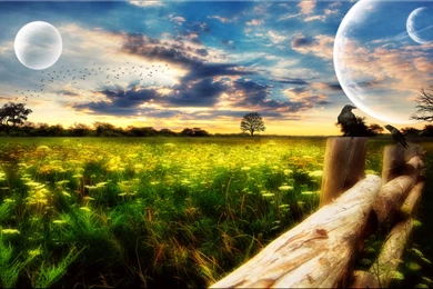 Planet Of Ghosts / 1920 X 1200 / Fantasy / Photography