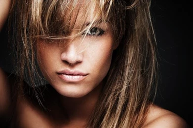 Girl, Model, Long Hair, Face, Black Backgrounds Wallpaper,Girl HD ...