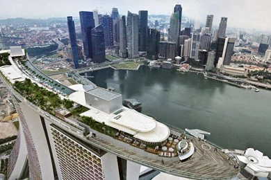 Wallpapers Mariana Bay Asia Singapore Marina Sands World City ...