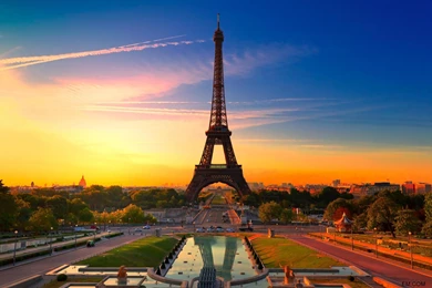 Beautiful Landscape Eiffel Tower Paris City Wallpapers HD