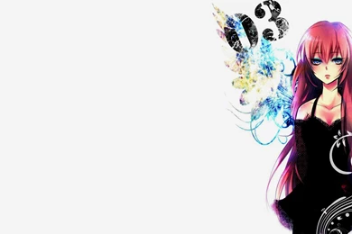 Vocaloid Megurine Luka Simple Backgrounds Anime Girls Wallpapers ...