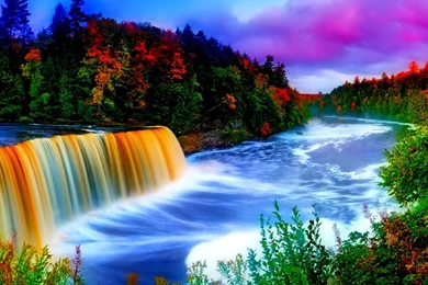 30 Beautiful Waterfall Wallpapers Pictures
