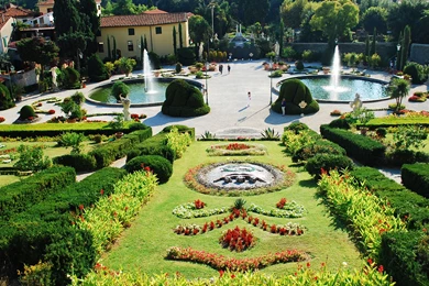 Beautiful Garden Italy ~ Mystery Wallpapers