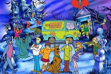 Walltastic Scooby Doo Childrens Bedroom Designer Wallpapers ...