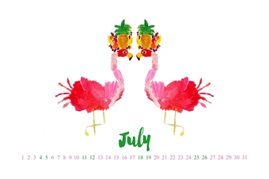 Free July 2015 Desktop Calendar   All Things Pretty