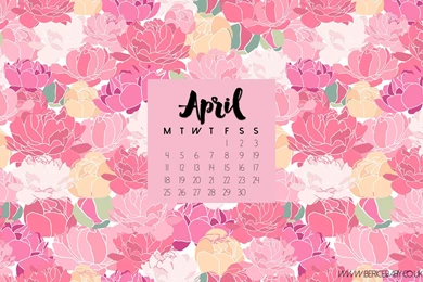 Free Desktop Calendar April 2016   Berice Baby