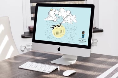 Free Download: April 2015 Desktop Calendar Wallpapers – Edens Garden