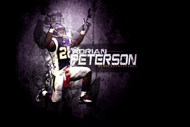 Adrian Peterson Minnesota Vikings Celebration Wallpapers
