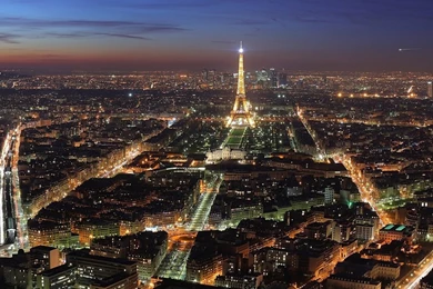 Top View Of The Eiffel Tower iPad Wallpapers Download